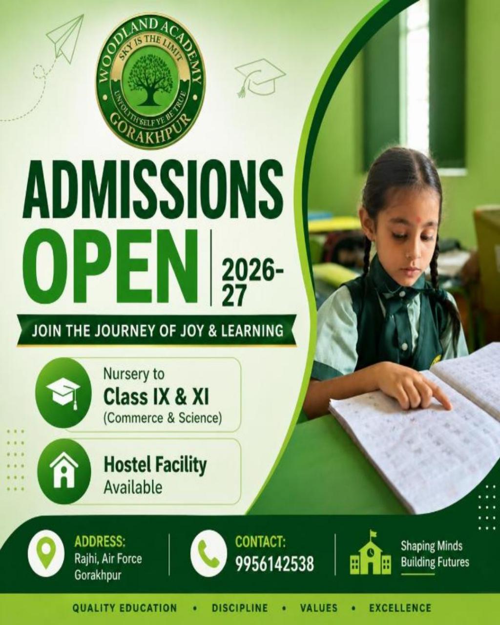 Admission Open Poster
